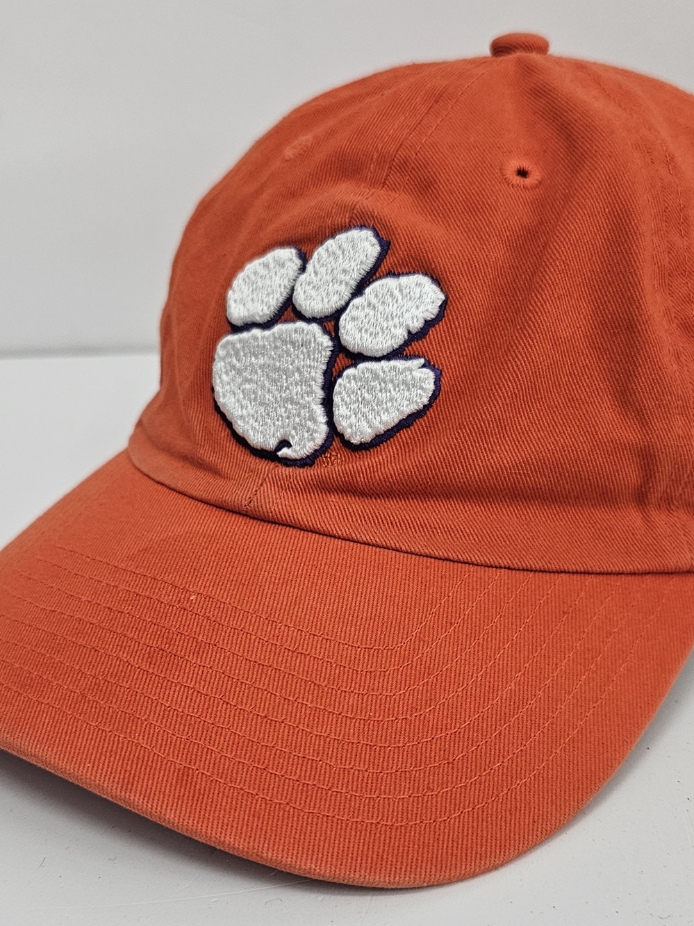 '47 Brand Clemson Tigers Clean Up Hat, Paw Logo, Used